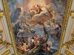 12B Hall Of Columns Ceiling Fresco by Corrado Giaquinto Apollo Drives the Chariot of the Sun While Bacchus Enjoys Wine Royal Palace Madrid Spain Photo By Patrimonio Nacional