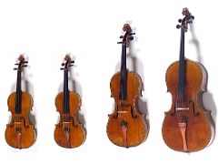 17 Stradivarius Room Palatine Quartet By Antonio Stradivarius Has Two Violins 1709-10, Viola 1696, Cello 1697 Royal Palace Madrid Spain Photo By Patrimonio Nacional