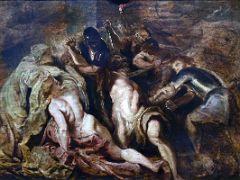 02 The Blinding of Samson - Peter Paul Rubens 1609-10 Thyssen Art Museum Madrid Spain