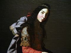 06B Saint Casilda - Zurbaran 1630-35 Close Up Thyssen Art Museum Madrid Spain