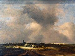 11A View of Naarden - Jacob Isaacksz van Ruisdael 1647 Thyssen Art Museum Madrid Spain