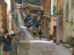 03B Rue Jouvenet in Rouen- Paul Gauguin 1884 Close Up Thyssen Art Museum Madrid Spain