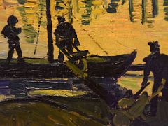 04B The Stevedores in Arles - Vincent van Gogh 1888 Close Up Museo Thyssen Art Museum Madrid Spain