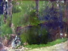 01 The Pond in the Forest - Edgar Degas 1867-68 Thyssen Art Museum Madrid Spain