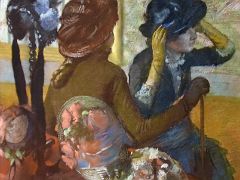 09A At the Milliners - Edgar Degas 1882 Thyssen Art Museum Madrid Spain