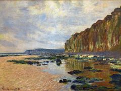 11 Low Tide at Varengeville - Claude Monet 1882 Thyssen Art Museum Madrid Spain