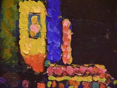 03D The Ludwigskirche in Munich - Wassily Kandinsky 1908 Close Up Thyssen Art Museum Madrid Spain