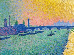 07 Waterloo Bridge - Andre Derain 1906 Thyssen Art Museum Madrid Spain