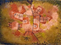 20 Revolving House 1921 183 - Paul Klee 1921 Thyssen Art Museum Madrid Spain