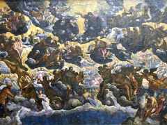 22A Paradise - Tintoretto 1588 Thyssen Art Museum Madrid Spain