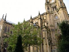 01B The Cathedral of the Good Shepherd Outside Side View San Sebastian Donostia Spain