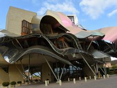 02C Marques de Riscal Frank Gehry 2006 entrance Spain