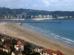 01B Coming In To Land At San Sebastian Donostia Spain Airport Which Is In Hondarribia On The Border With France From Airplane