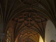 05A Vaulted Ceiling In The Hallway Of The Convent Cloister At San Telmo Museum San Sebastian Donostia Spain