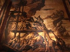 08A Sert Represents the Activity of the Shipyards In The Church Painting In San Telmo Museum San Sebastian Donostia Spain