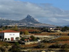 12A Leon Dormido mountain across the fertile fields On Rioja Wine Tour South Of San Sebastian Donostia Spain