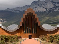 14B Bodegas Ysios Winery by Santiago Calatrava Close Up On Rioja Wine Tour South Of San Sebastian Donostia Spain