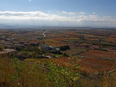 15B Fields Stretch Into The Distance from Laguardia On Rioja Wine Tour South Of San Sebastian Donostia Spain