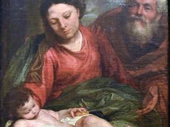 08 The Holy Family - Anthony van Dyck 1624 Sacristy Toledo Cathedral Spain