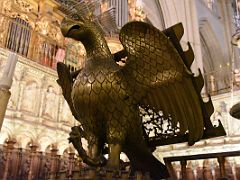 03B Eagle Lectern Choir Toledo Cathedral Spain