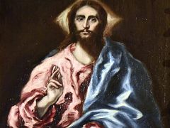 03 Christ The Saviour - El Greco 1605-10 Sacristy Toledo Cathedral Spain