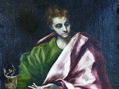 19 Saint John - El Greco 1605-10 Sacristy Toledo Cathedral Spain