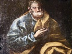 20 Saint Peter - El Greco 1605-10 Sacristy Toledo Cathedral Spain