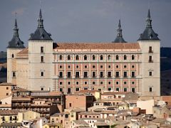 06A Alcazar of Toledo from Mirador del Valle Toledo Spain